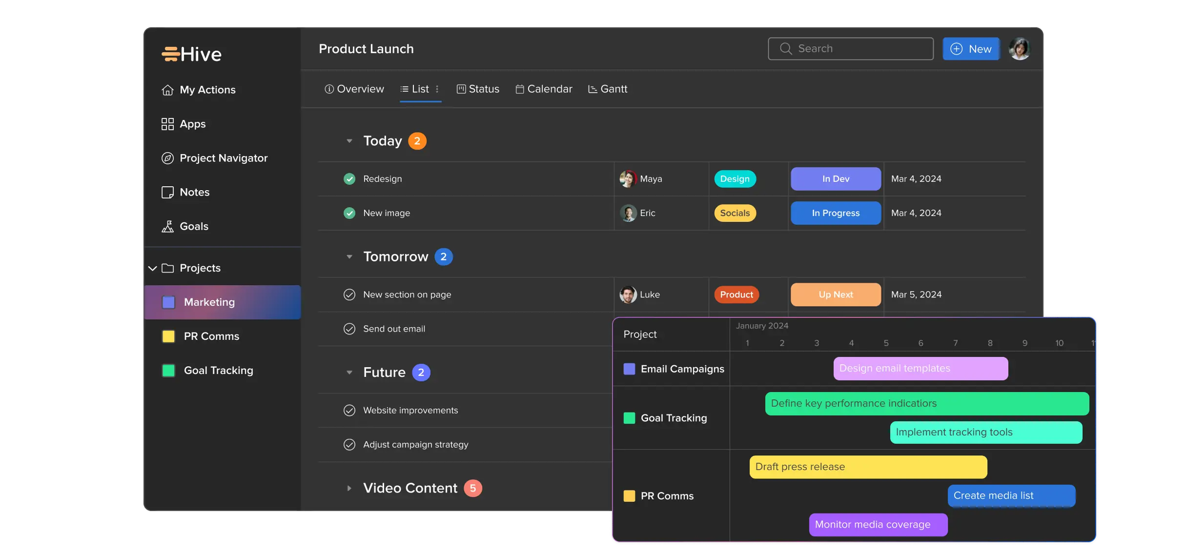 hive interface