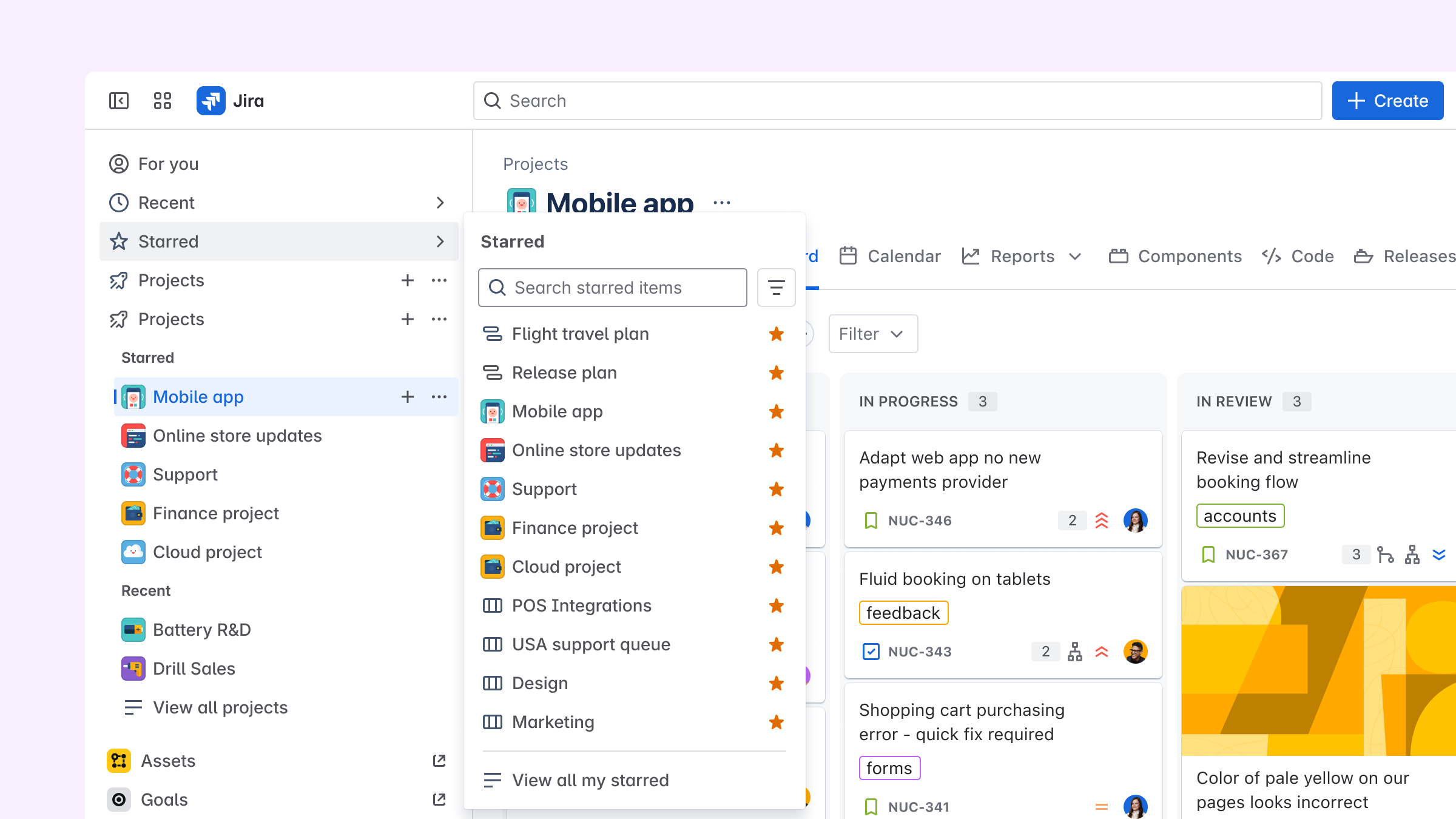 Jira kanban board