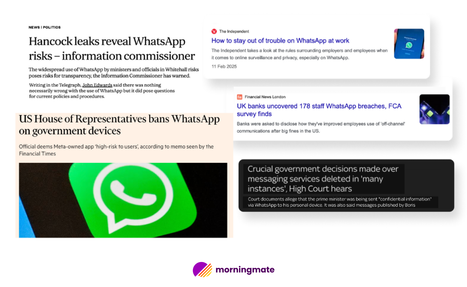 security issues of using whatsapp for work