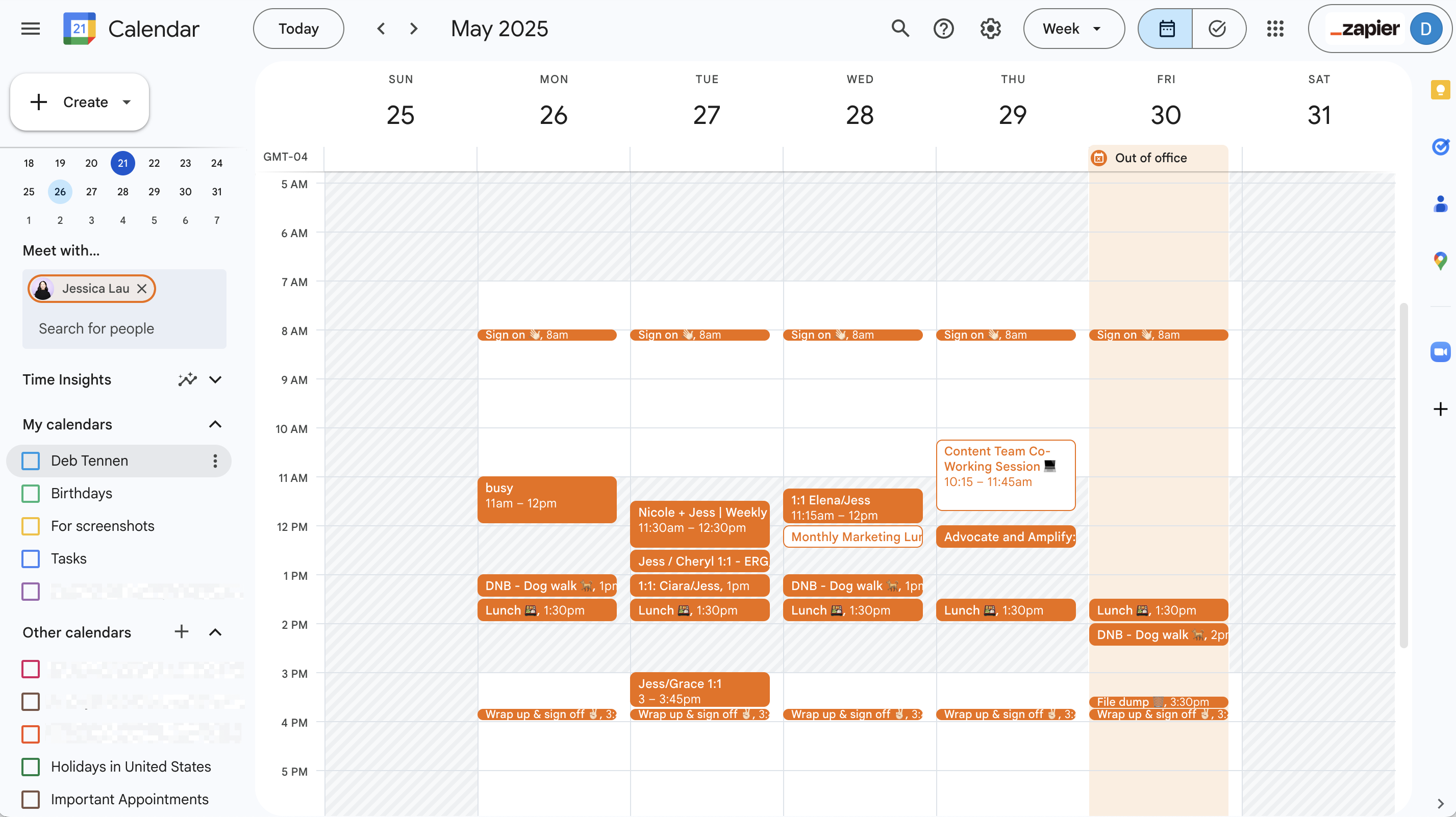 Google calendar