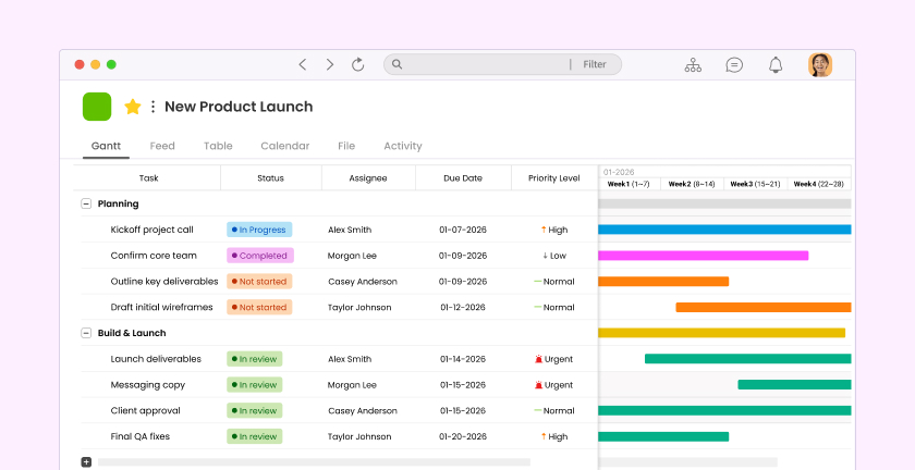 morningmate gantt image