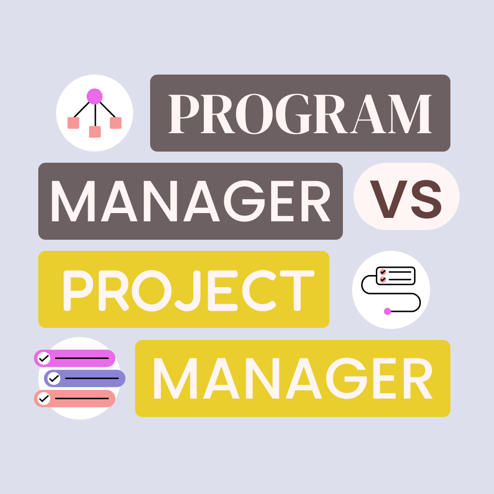 program manager vs project manager